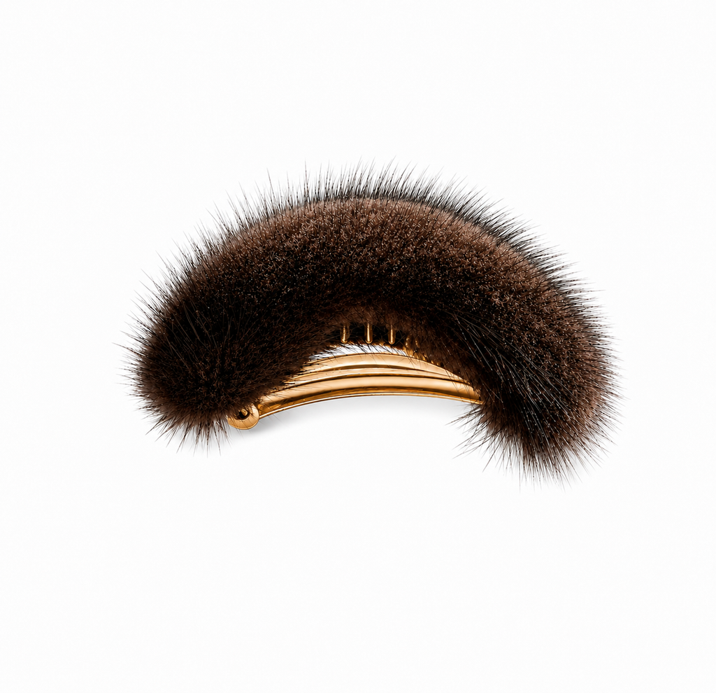 Mink brooch