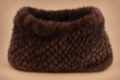 Cuello elástico de visón